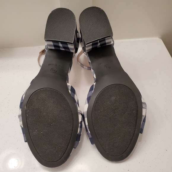 Betsey Johnson Gingham Heels - Picture 7 of 8
